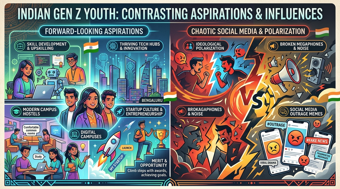 Gen Z Student Voting Realities vs Social Media Polarization