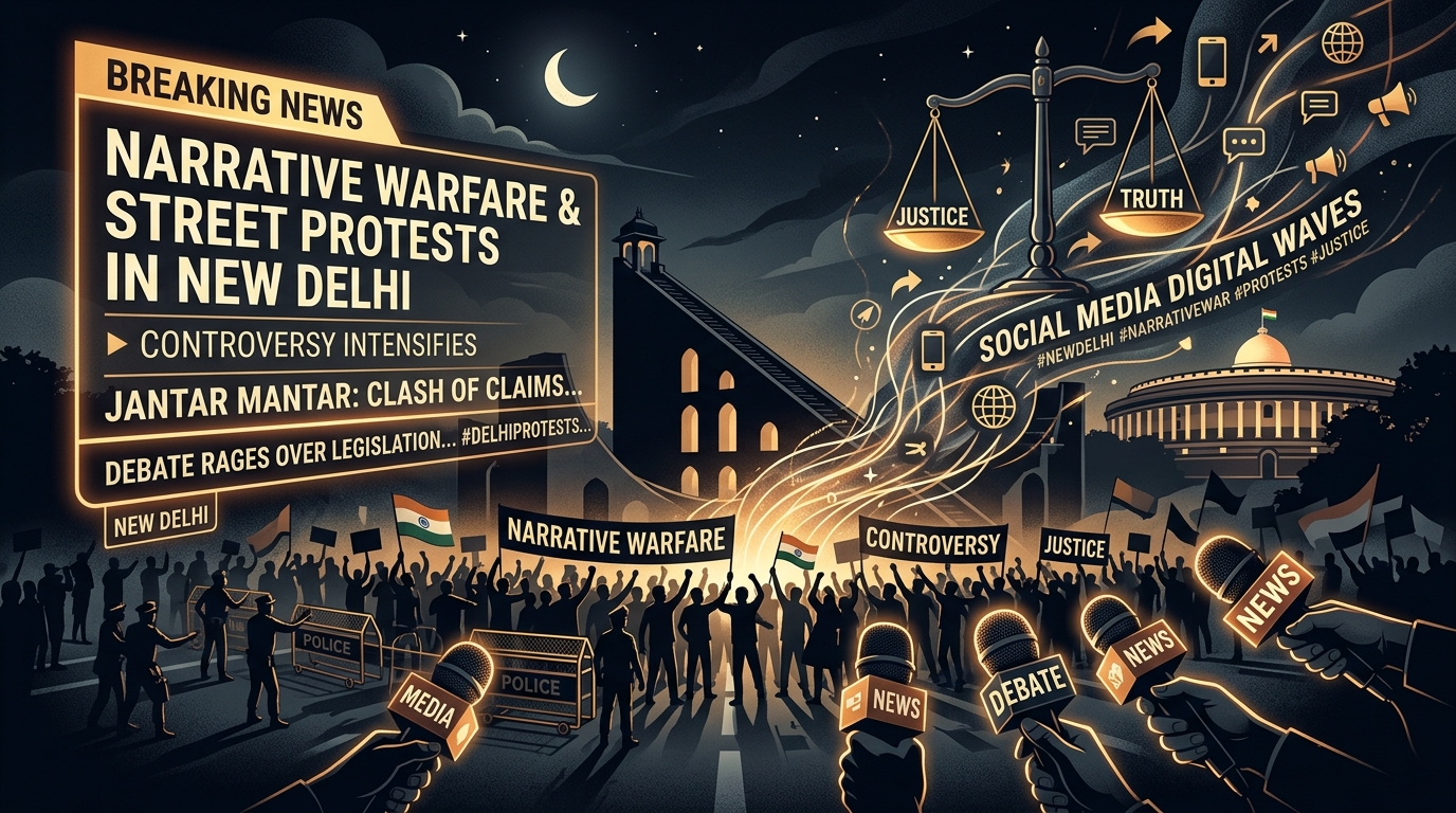 From Street Altercation to State Confrontation: Deconstructing the Weaponization of the Nishu Azad Case & Jantar Mantar Agitations