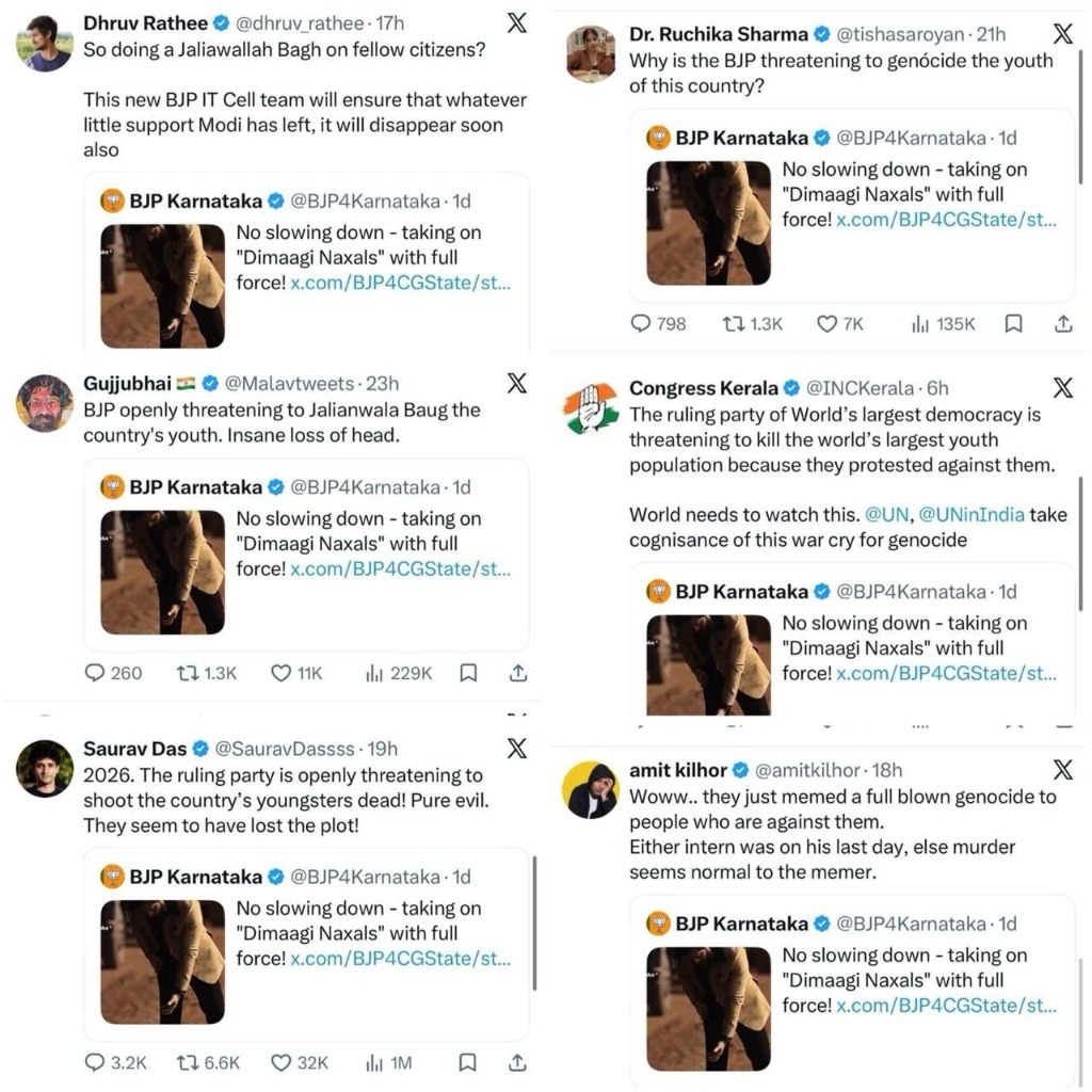 Coordinated Narratives and Digital Echo Chambers: Forensic Pattern Analysis of the 'Dimagi Naxal' Social Media Wave